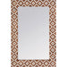 Verona Rectangular Bone-Inlay Wall Mirror by Butler Specialty Company. Made from mdf, mirror, acacia, resin in a eclectic & global style.