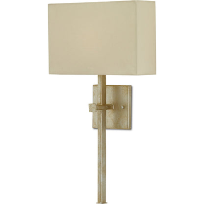 Ashdown Wall Sconce by Currey and Company. Made from wrought iron in a modern style.