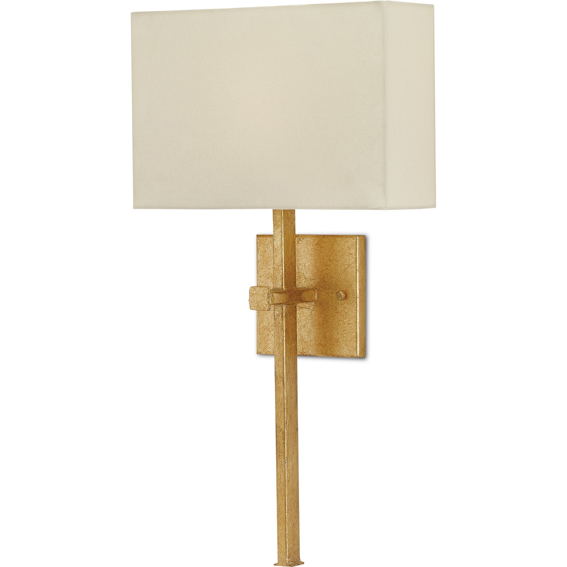 Ashdown Wall Sconce by Currey and Company. Made from wrought iron in a modern style.