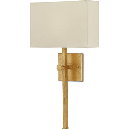 Ashdown Wall Sconce by Currey and Company. Made from wrought iron in a modern style.