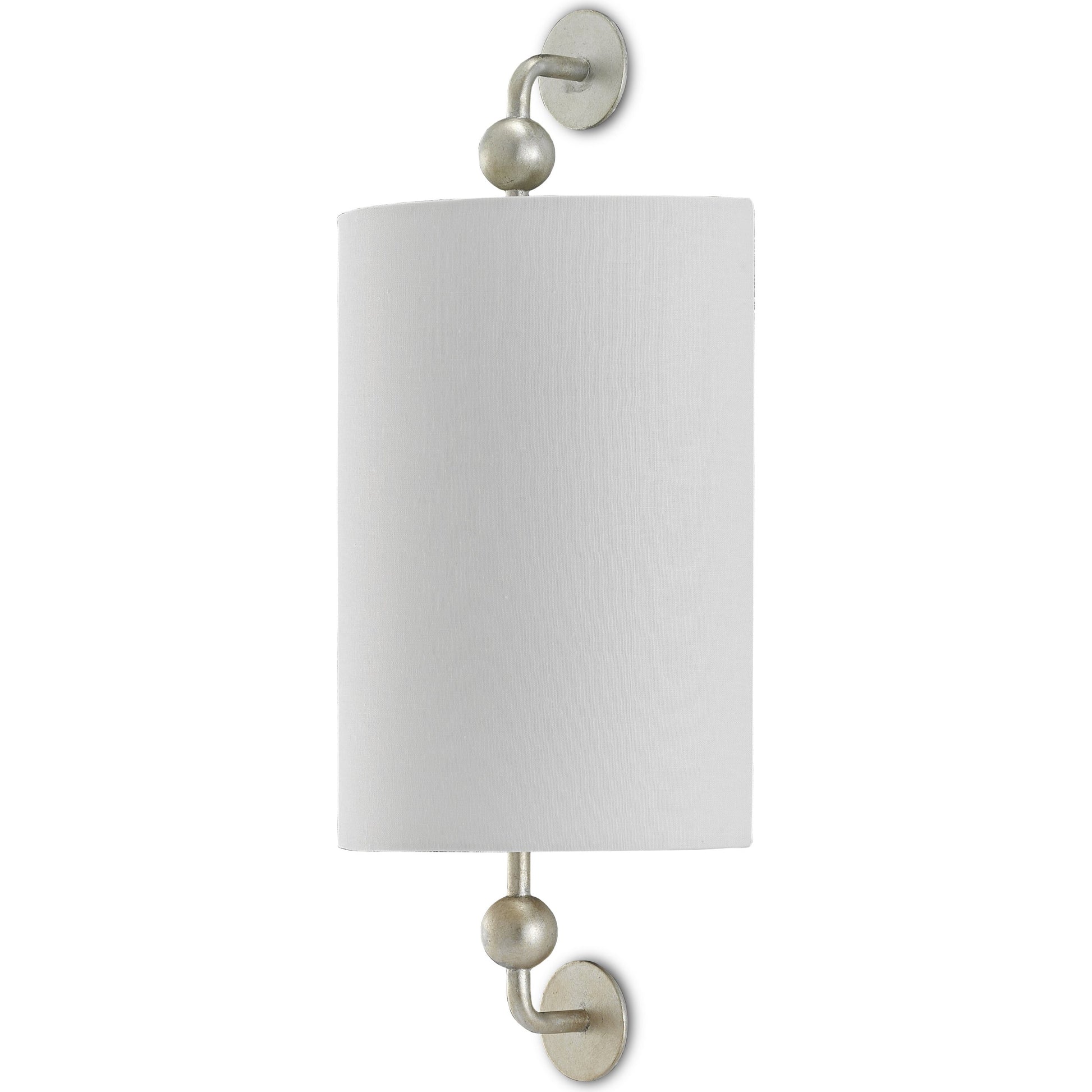 Tavey Wall Sconce by Currey and Company in contemporary gold leaf. Made from wrought iron in a transitional style.