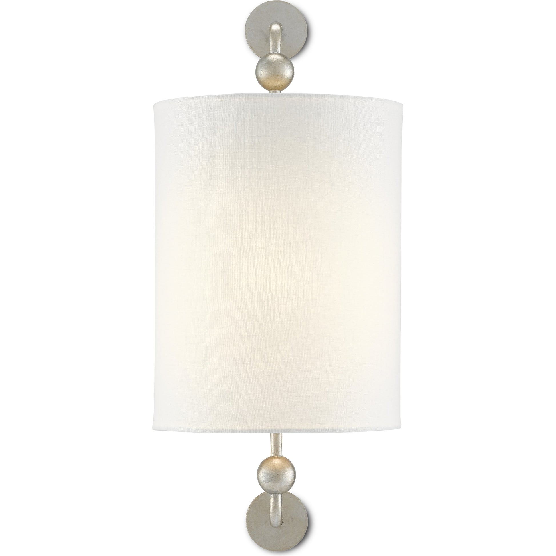 Tavey Wall Sconce by Currey and Company in contemporary gold leaf. Made from wrought iron in a transitional style.