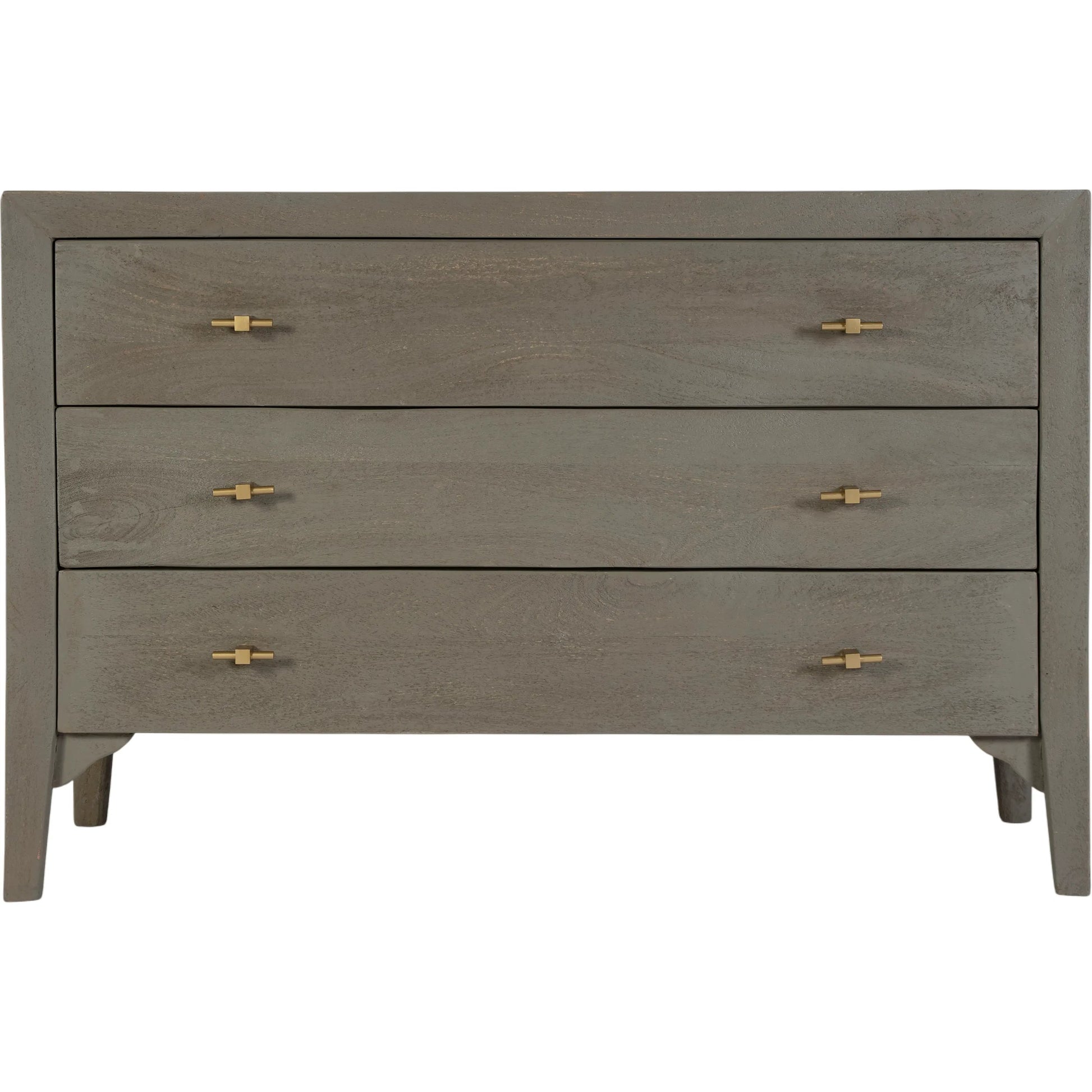 Rockport Dresser by Butler Specialty Company in warm gray, green. Made from mango wood in a traditional style.