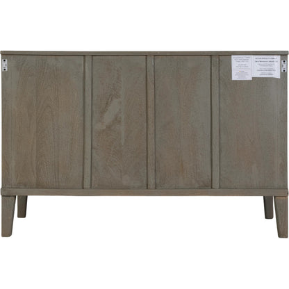 Rockport Dresser by Butler Specialty Company in warm gray, green. Made from mango wood in a traditional style.