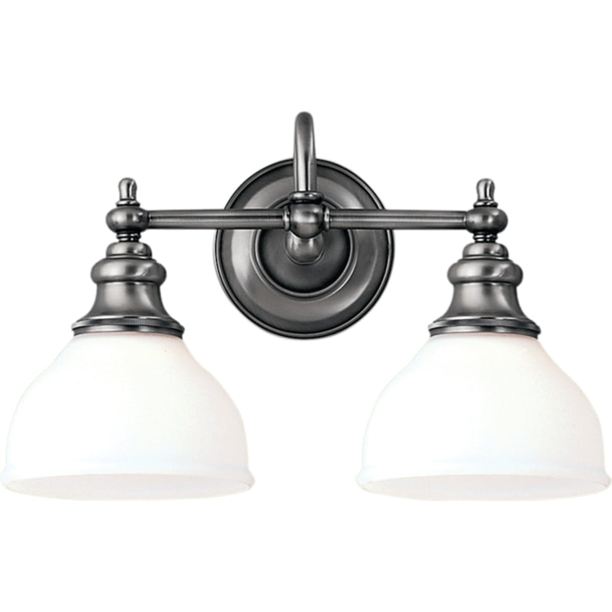 Sutton Bath Bracket by Hudson Valley in polished nickel. Made from brass in a traditional style.