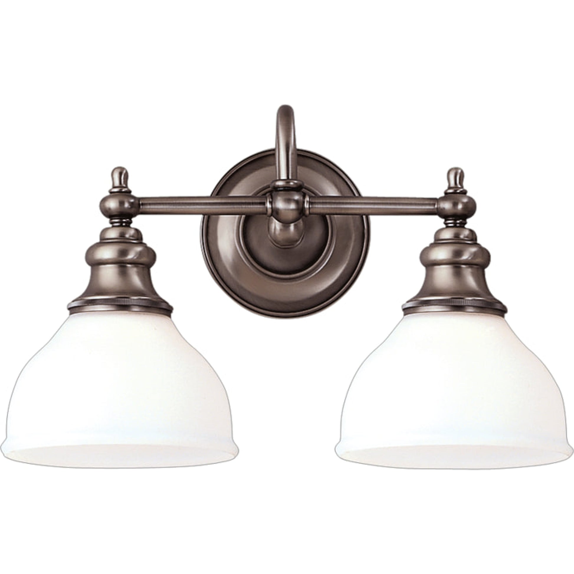 Sutton Bath Bracket by Hudson Valley in polished nickel. Made from brass in a traditional style.