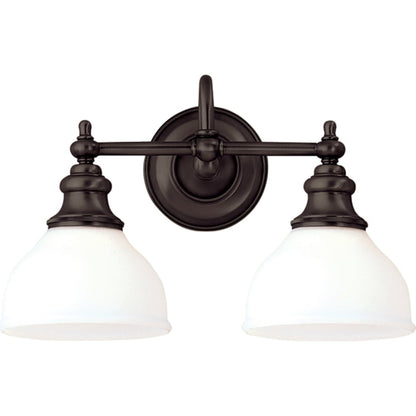 Sutton Bath Bracket by Hudson Valley in polished nickel. Made from brass in a traditional style.