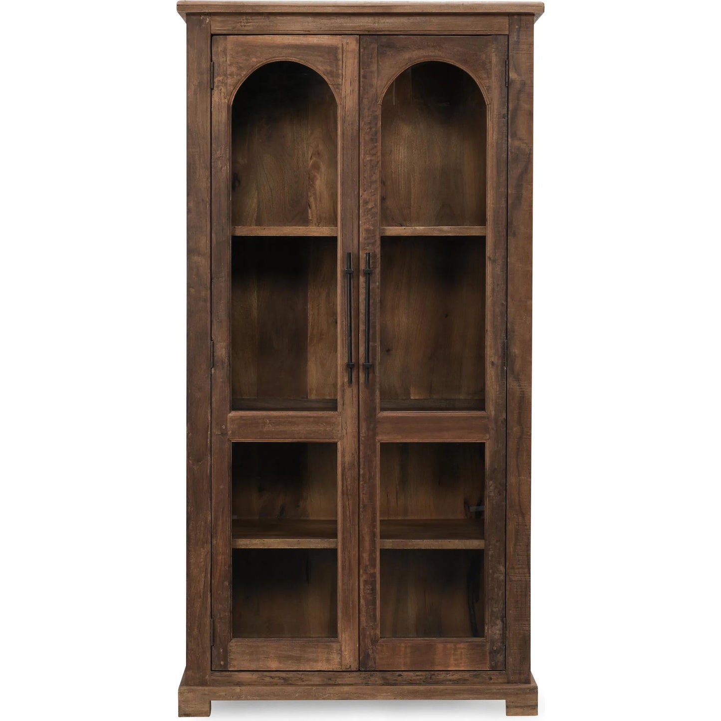 003 SI-2537820 | Additional Silo | Zion Reclaimed Wood Display Cabinet by Classic Home in natural. Made from reclaimed wood, tempered glass in a unique style.
