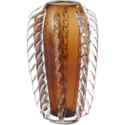 Fringe Vase by Global Views. Made from art glass in a unique style.