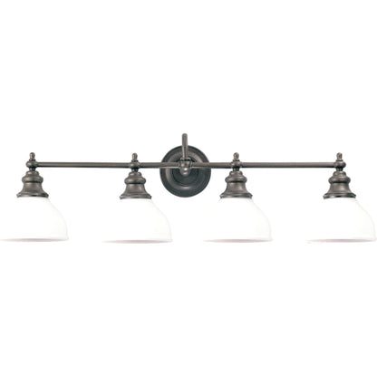Sutton Bath Bracket by Hudson Valley in polished nickel. Made from brass in a traditional style.