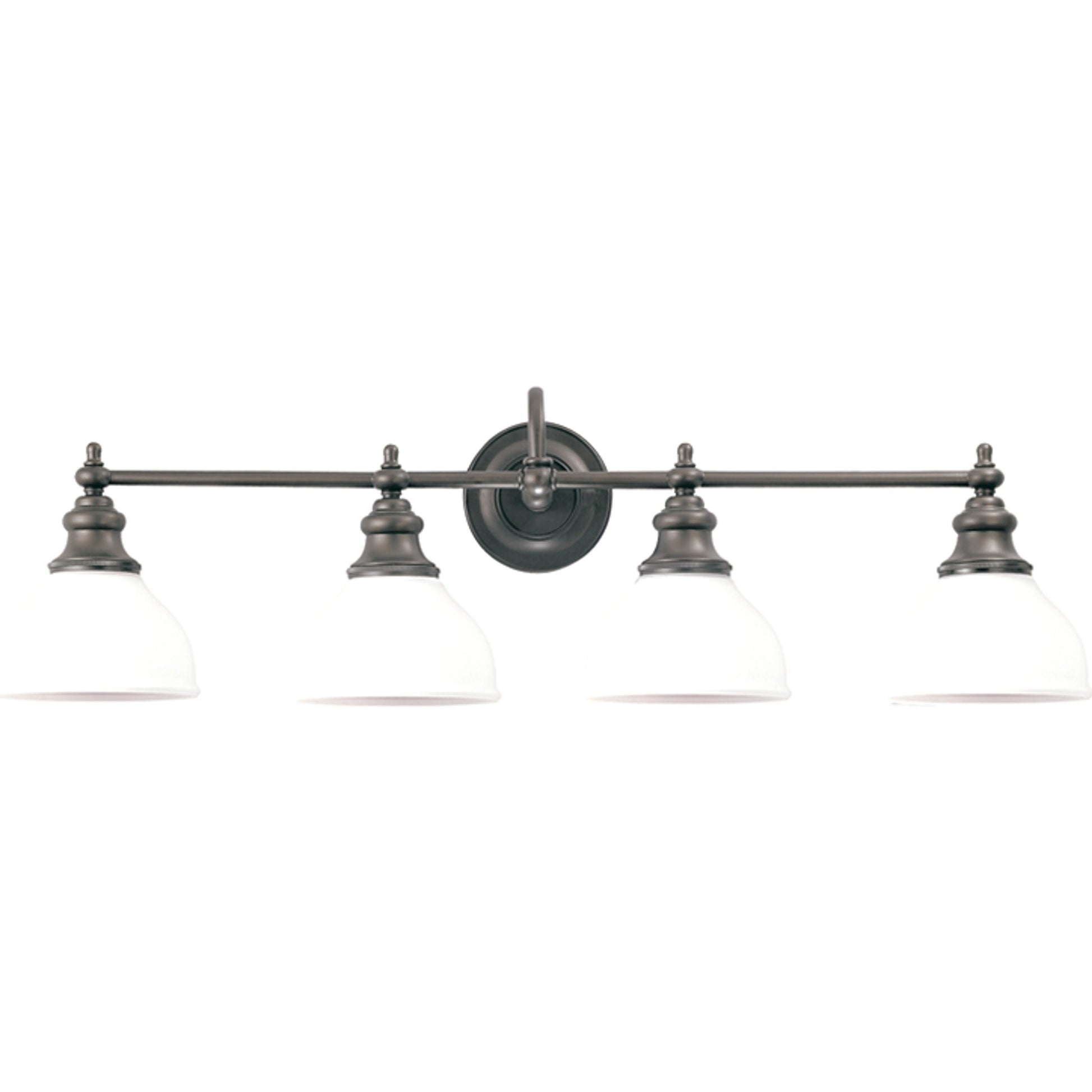 Sutton Bath Bracket by Hudson Valley in polished nickel. Made from brass in a traditional style.