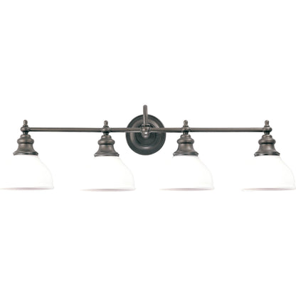 Sutton Bath Bracket by Hudson Valley in polished nickel. Made from brass in a traditional style.