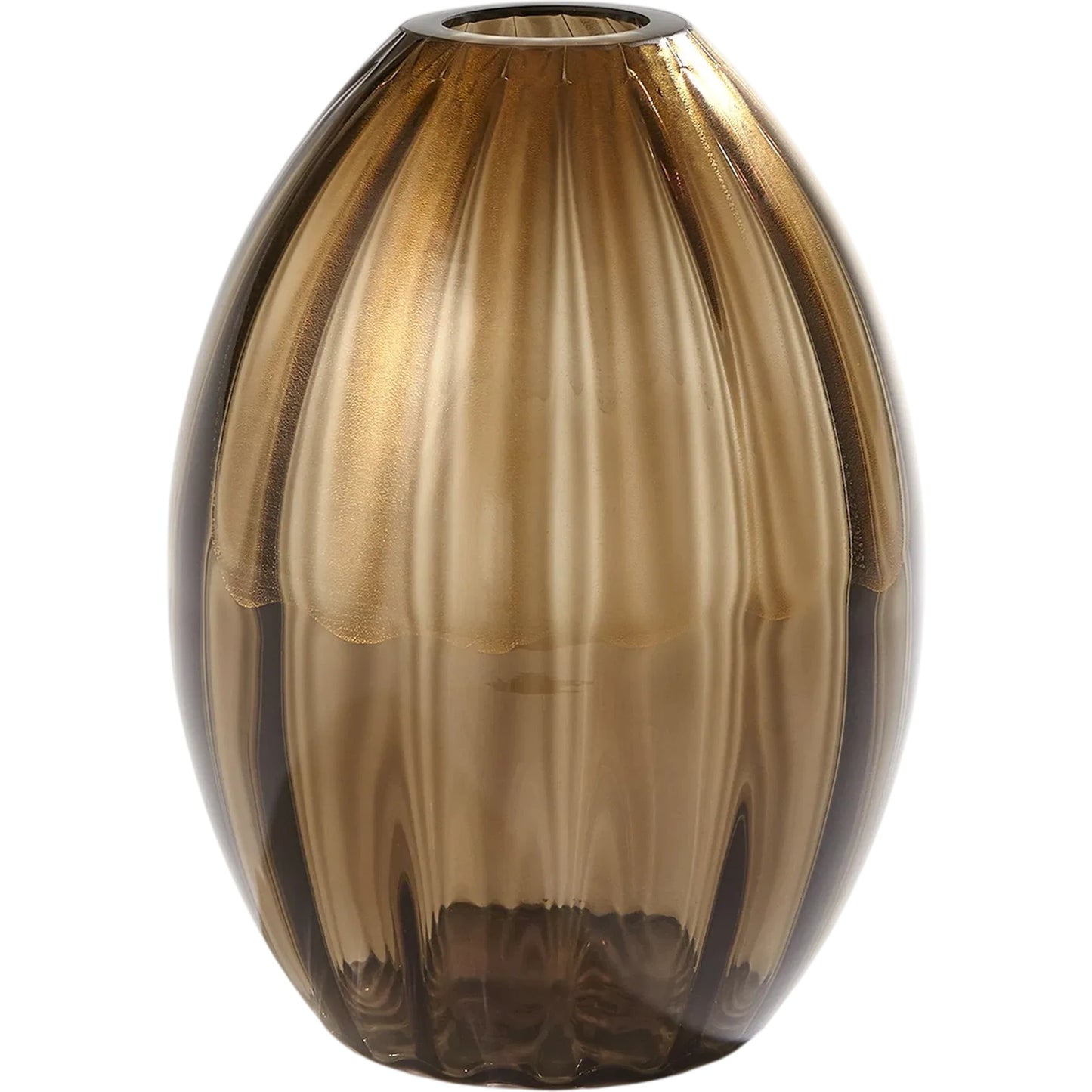 007 SI-2445539 | Primary Silo | Balloon Bronze Vase by Global Views in bronze. Made from art glass in a modern style.