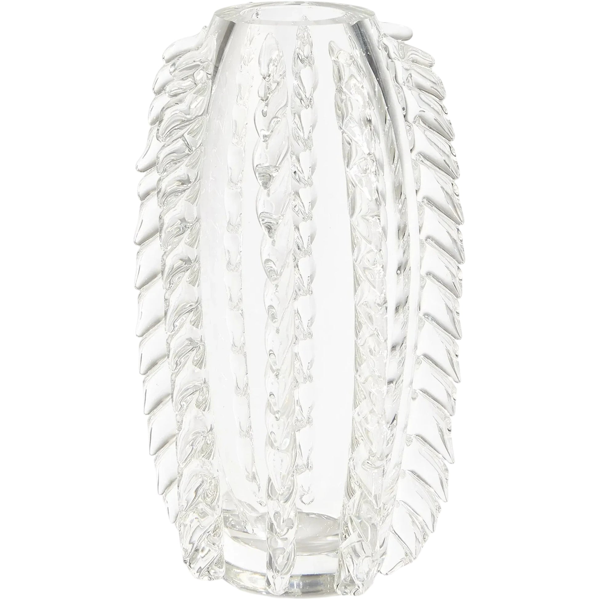 Fringe Vase by Global Views. Made from art glass in a unique style.