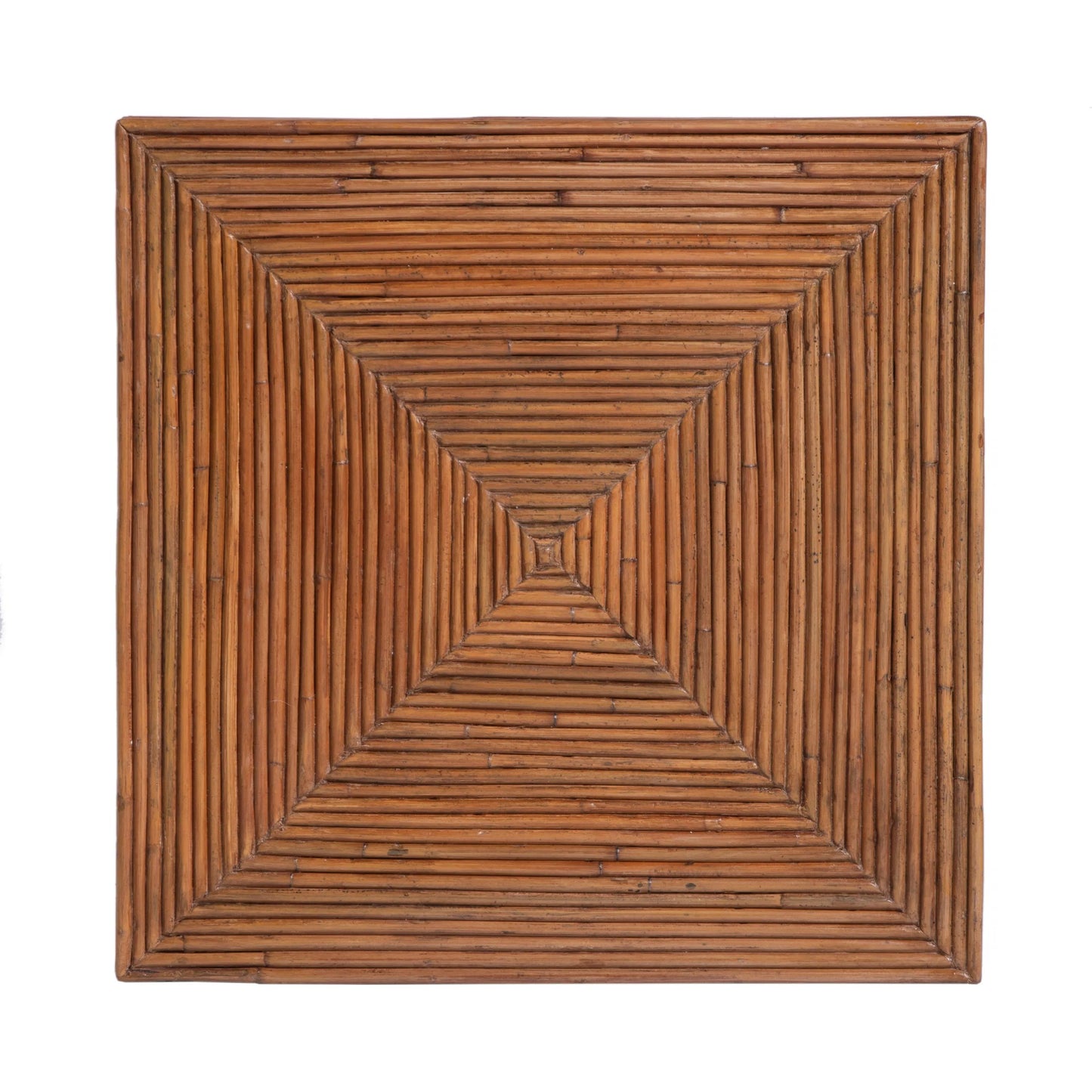 005 SI-2448180 | Closeup | Marikit Side Table by Butler Specialty Company in heritage brown. Made from gmelina solids, arorog inlay, kabibi shell, plywood in a rustic style.