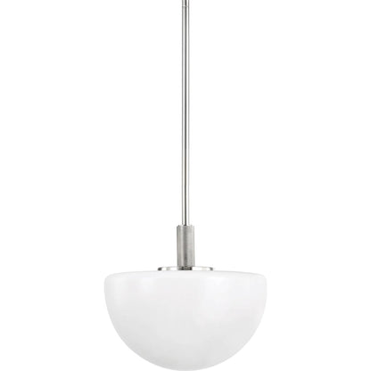 Lethbridge 1 Light Pendant by Hudson Valley. Made from steel in a modern style.