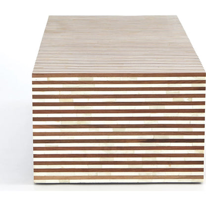 Sienna Coffee Table by Global Views in walnut. Made from unique in a eclectic & global style.