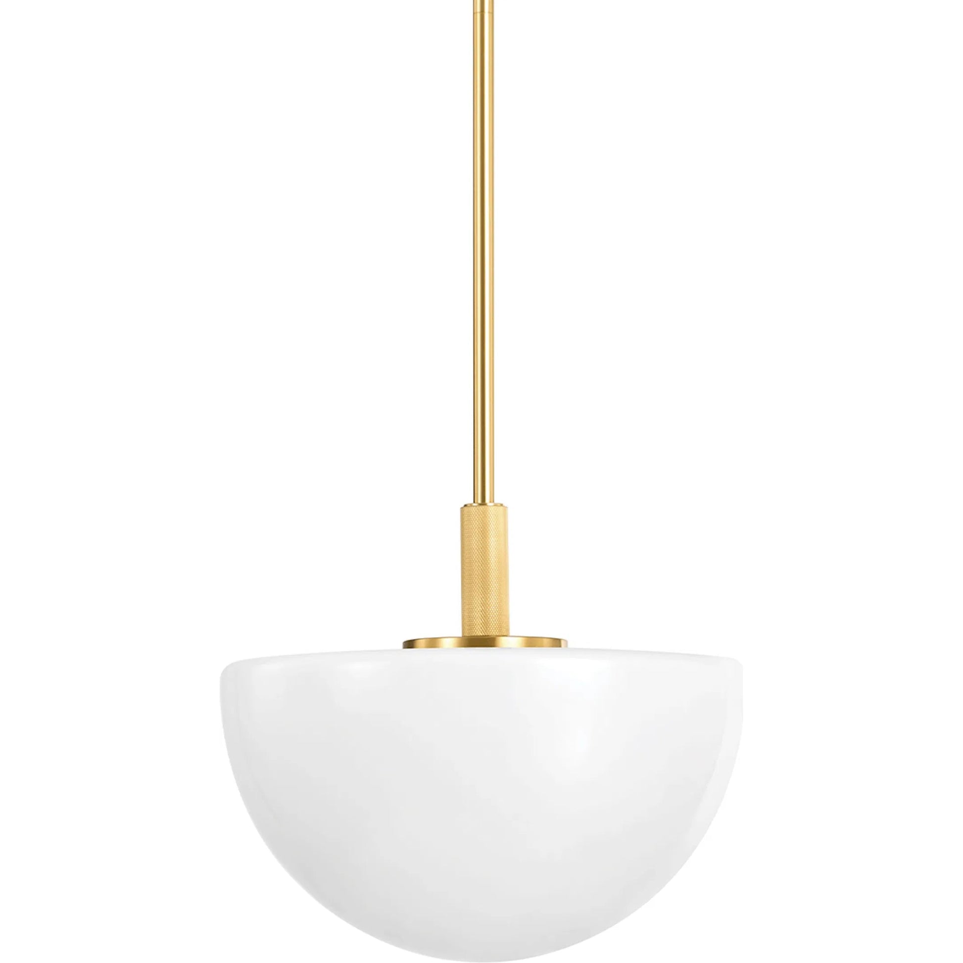 Lethbridge 1 Light Pendant by Hudson Valley. Made from steel in a modern style.