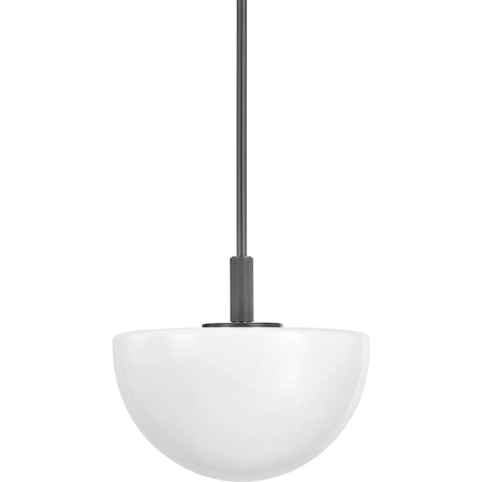 Lethbridge 1 Light Pendant by Hudson Valley. Made from steel in a modern style.