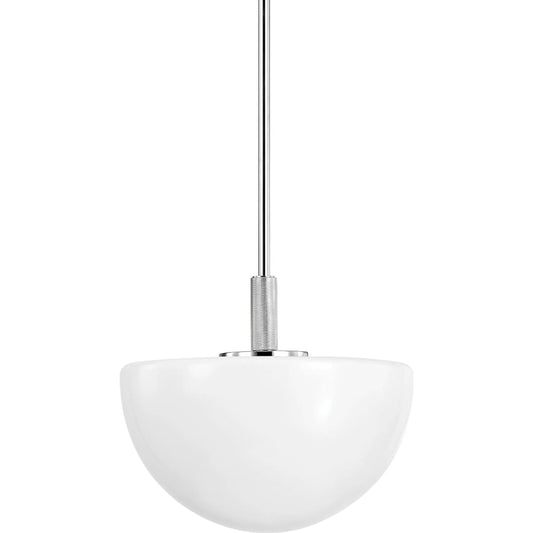 Lethbridge 1 Light Pendant by Hudson Valley. Made from steel in a modern style.