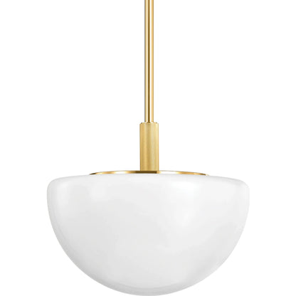Lethbridge 1 Light Pendant by Hudson Valley. Made from steel in a modern style.