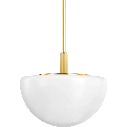 Lethbridge 1 Light Pendant by Hudson Valley. Made from steel in a modern style.