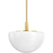 Lethbridge 1 Light Pendant by Hudson Valley. Made from steel in a modern style.