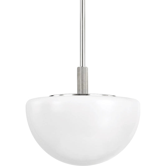 Lethbridge 1 Light Pendant by Hudson Valley. Made from steel in a modern style.