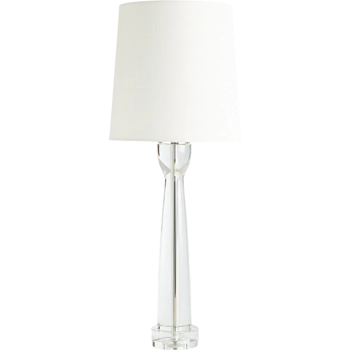 000 SI-2445950 | Primary Silo | Modern Crystal Column Lamp by Global Views. Made from crystal, linen in a transitional style.