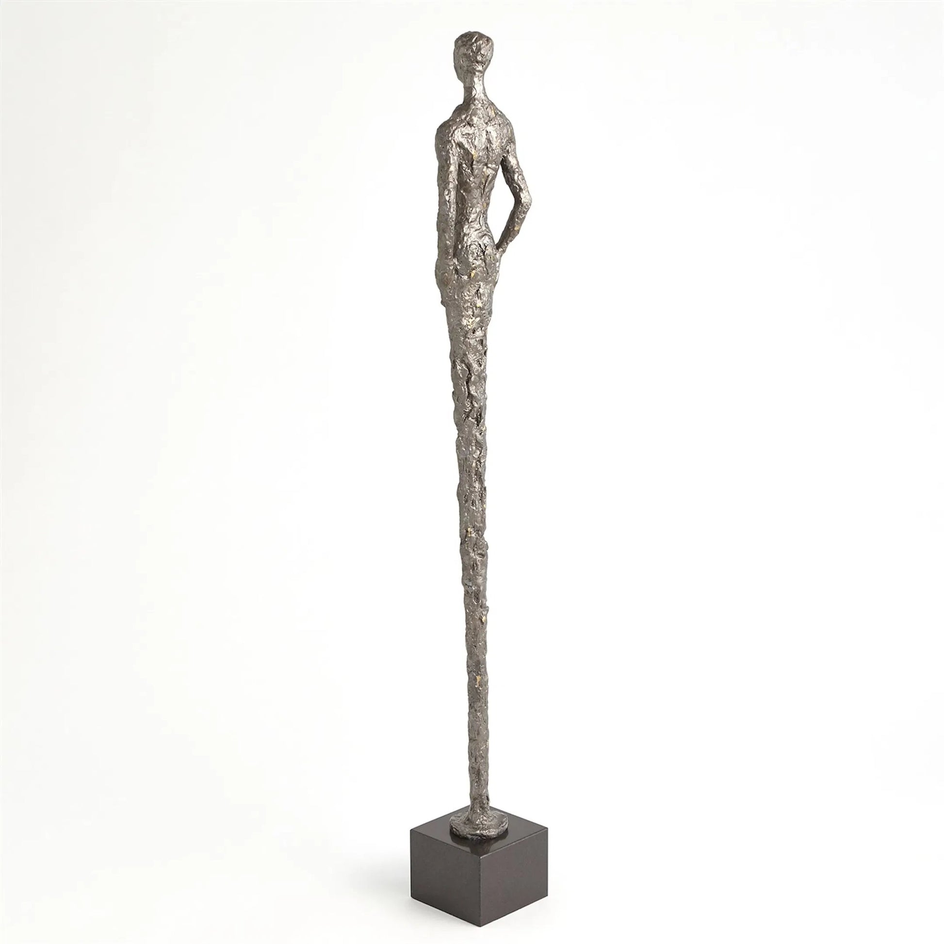 Stretch Man by Global Views in sand, natural, black and marble. Made from unique in a modern style.