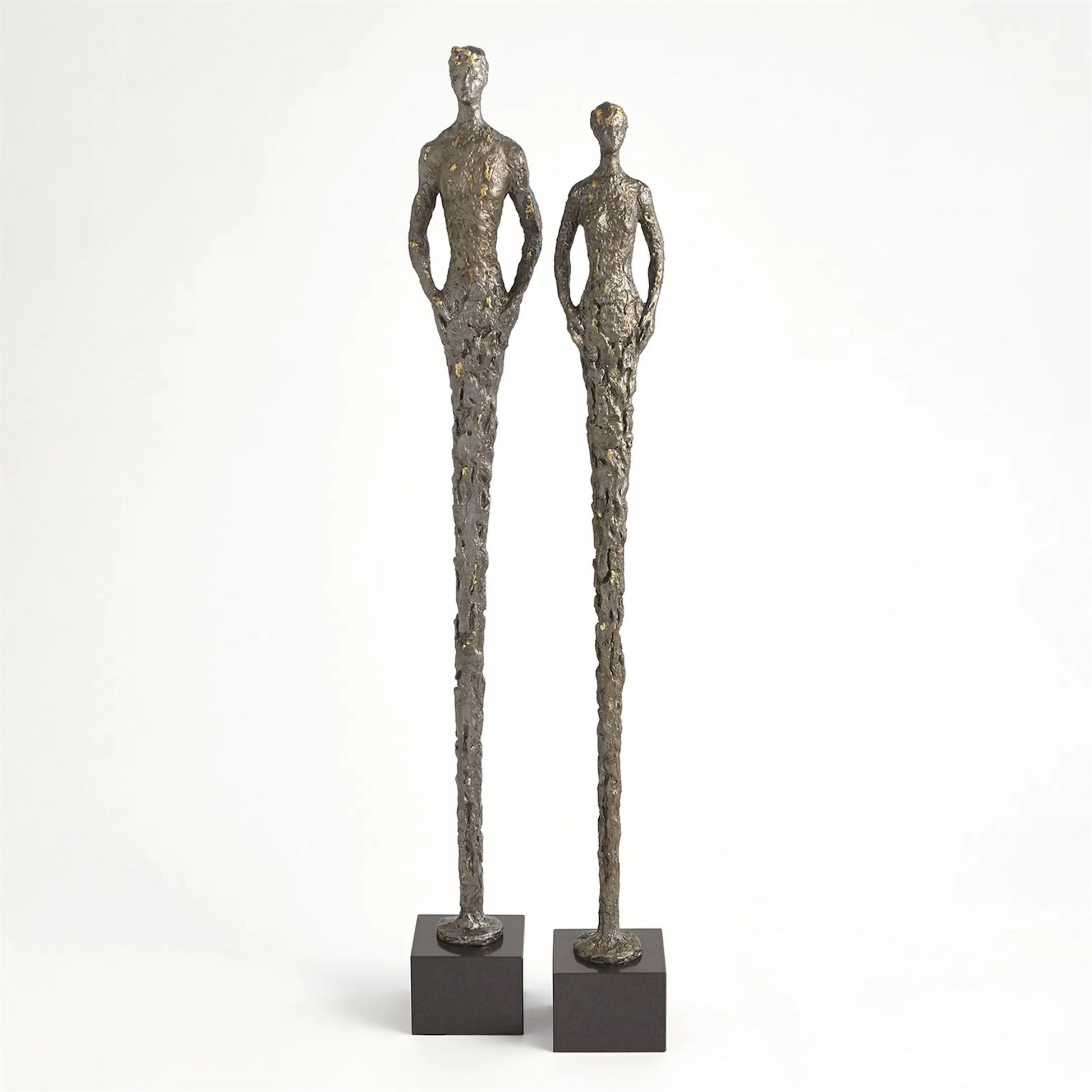 Stretch Man by Global Views in sand, natural, black and marble. Made from unique in a modern style.