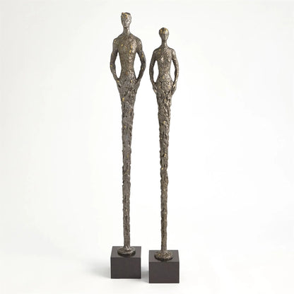 Stretch Man by Global Views in sand, natural, black and marble. Made from unique in a modern style.