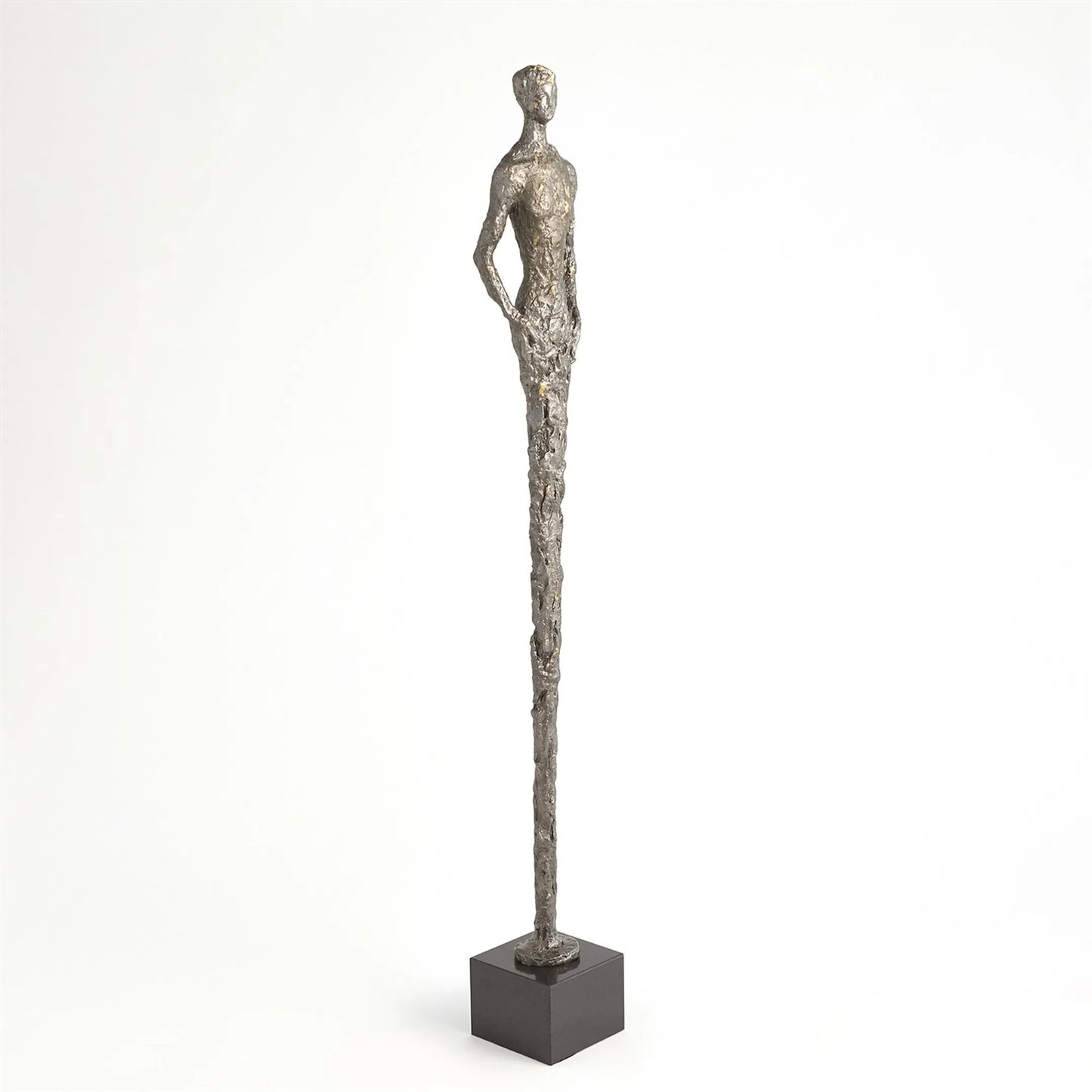 003 SI-2324495,SI-2324496 | Additional Silo | Stretch Man by Global Views in sand, natural, black and marble. Made from unique in a modern style.