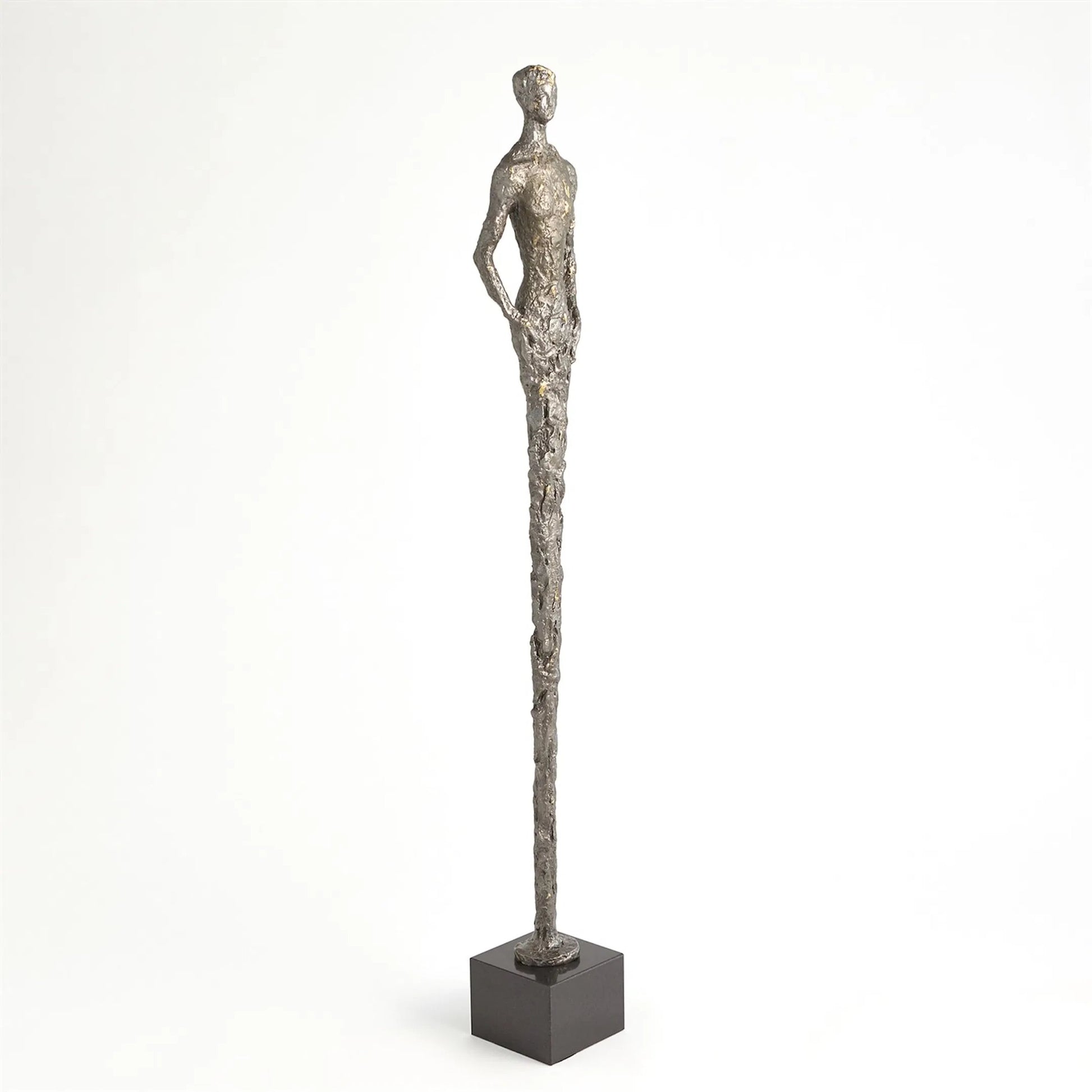 Stretch Man by Global Views in sand, natural, black and marble. Made from unique in a modern style.