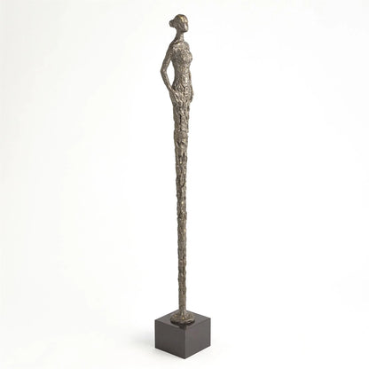 Stretch Man by Global Views in sand, natural, black and marble. Made from unique in a modern style.