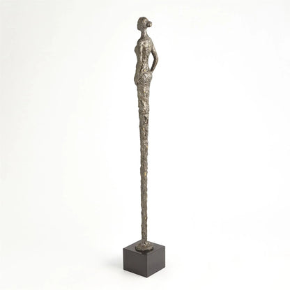 Stretch Man by Global Views in sand, natural, black and marble. Made from unique in a modern style.