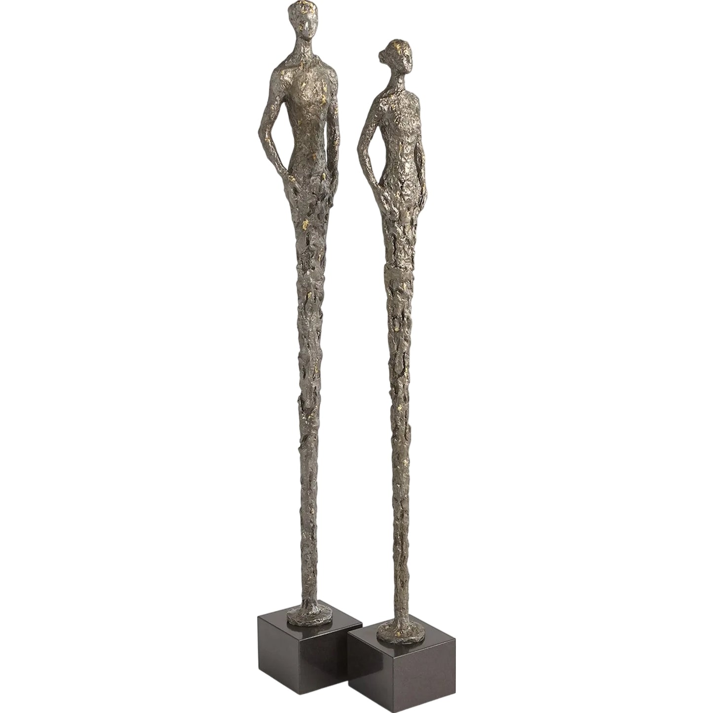 001 SI-2324495,SI-2324496 | Primary Silo | Stretch Man by Global Views in sand, natural, black and marble. Made from unique in a modern style.