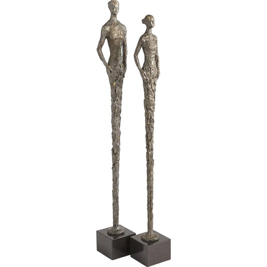 Stretch Man by Global Views in sand, natural, black and marble. Made from unique in a unique style.
