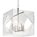 Travis Chandelier by Hudson Valley. Made from brass in a modern style.