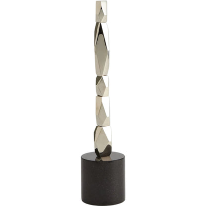 Facet Block Sculpture by Global Views. Made from unique in a unique style.