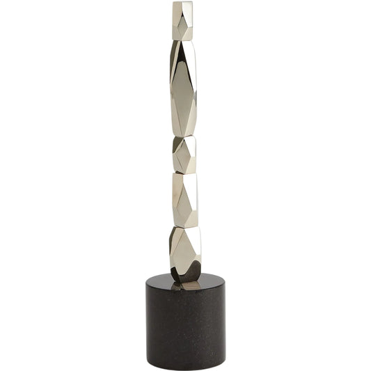 Facet Block Sculpture by Global Views. Made from unique in a unique style.