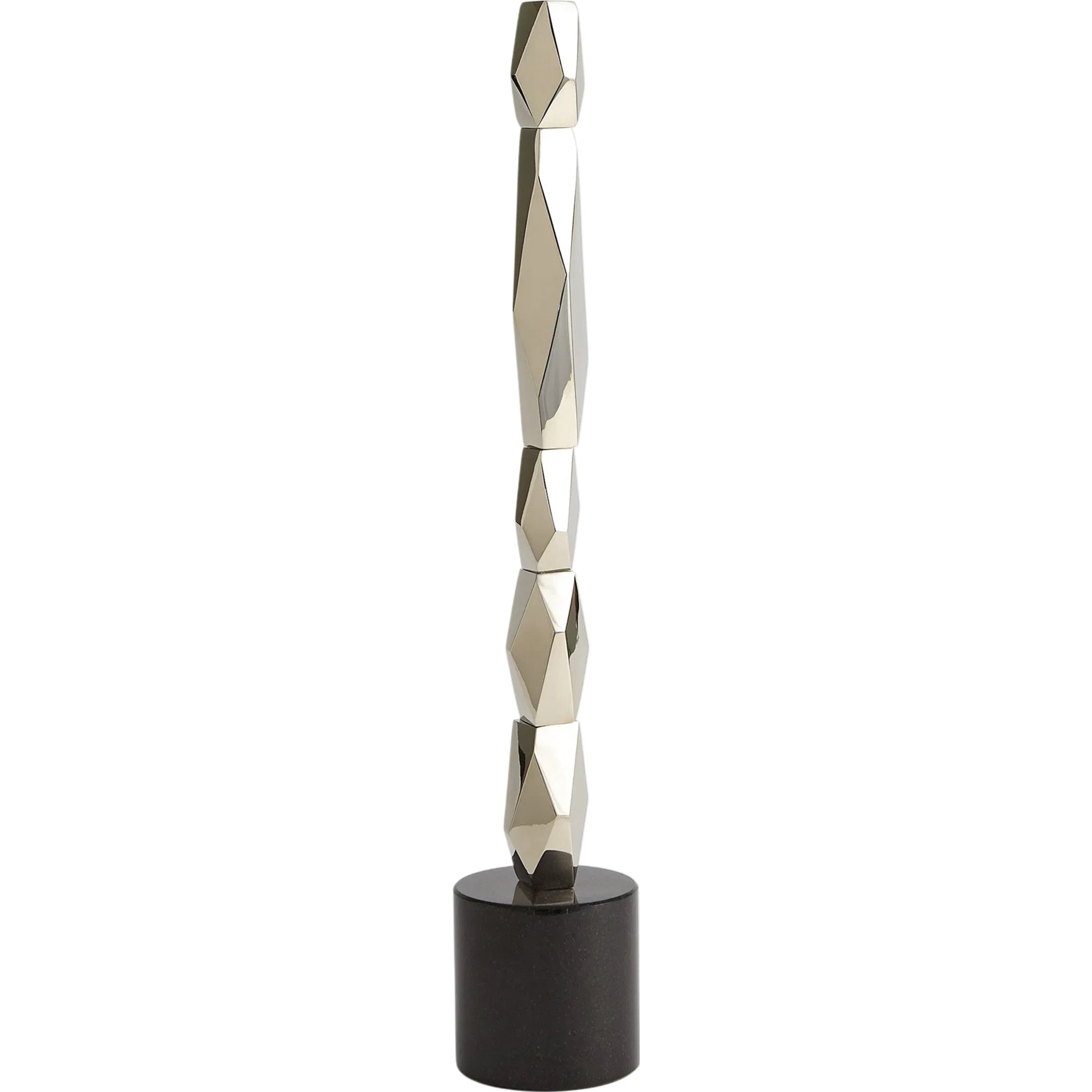 Facet Block Sculpture by Global Views. Made from unique in a unique style.