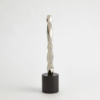 Facet Block Sculpture by Global Views. Made from unique in a unique style.
