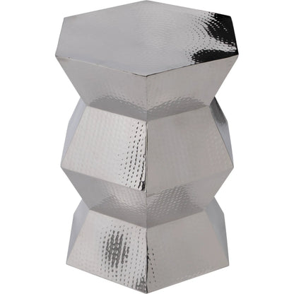 Renzo End Table by Butler Specialty Company. Made from stainless steel in a modern style.