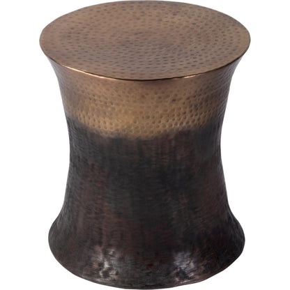 Galveston End Table by Butler Specialty Company in bronze, brown. Made from stainless steel in a modern style.