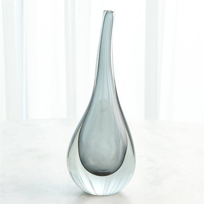 Stretched Neck Vase by Global Views. Made from art glass in a modern style.