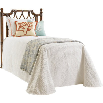 Island Breeze Rattan Headboard by Tommy Bahama Home. Made from unique in a coastal style.