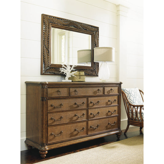 Costa Sera Triple Dresser by Tommy Bahama Home in maple. Made from unique in a traditional style.