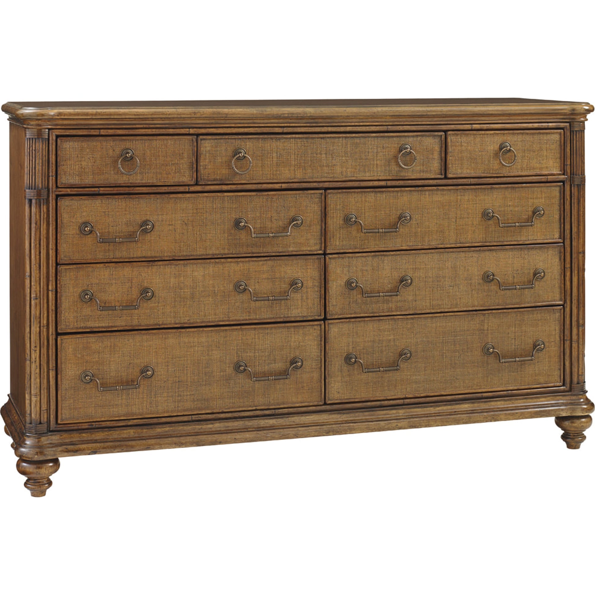 Costa Sera Triple Dresser by Tommy Bahama Home in maple. Made from unique in a traditional style.