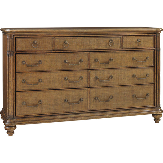 Costa Sera Triple Dresser by Tommy Bahama Home in maple. Made from unique in a traditional style.